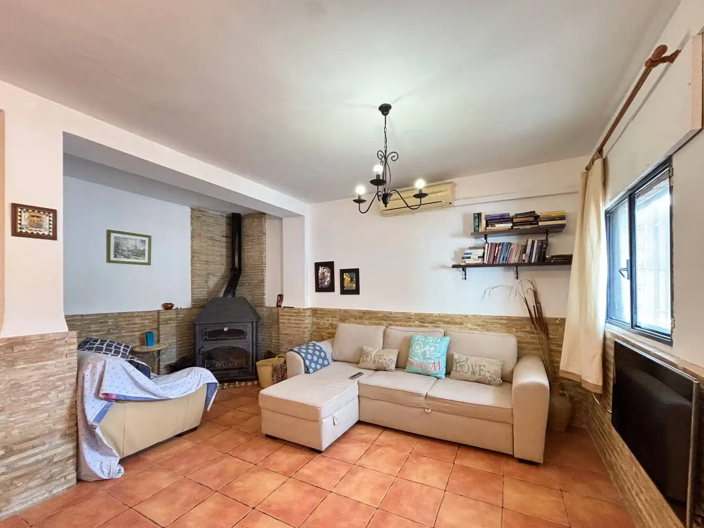 Living room of Houses for sale in Marines  with Air Conditioner, Terrace and Furnished