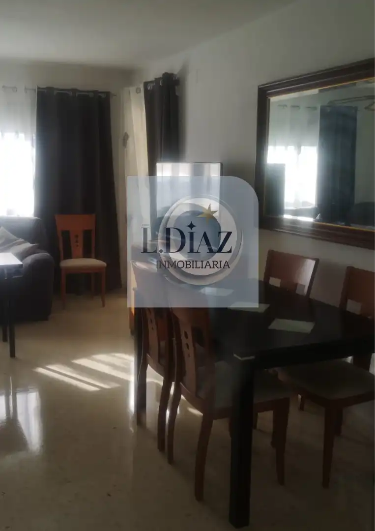 Dining room of Flat for sale in Málaga  with Heating, Terrace and Furnished