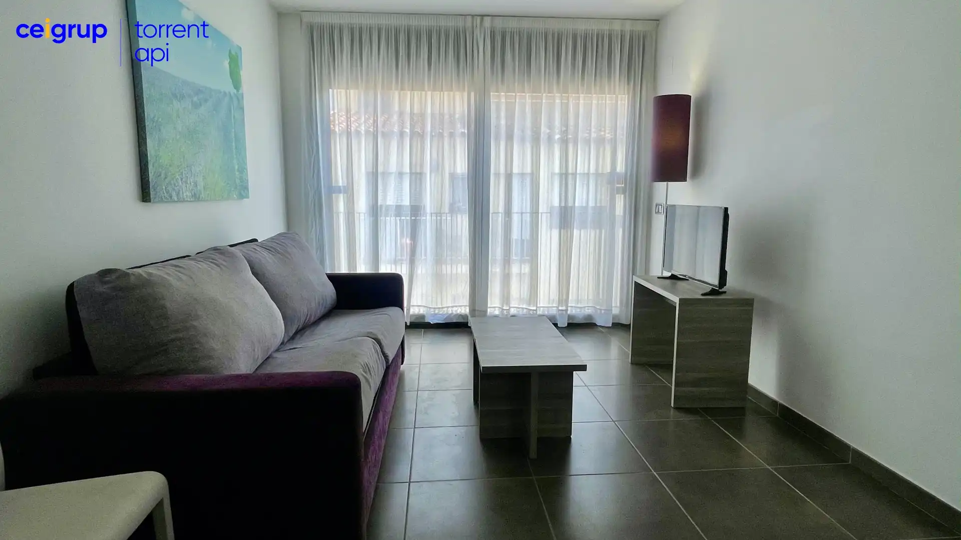 Sala de estar de Dúplex en venta en L'Estartit con Aire acondicionado, Terraza y Piscina