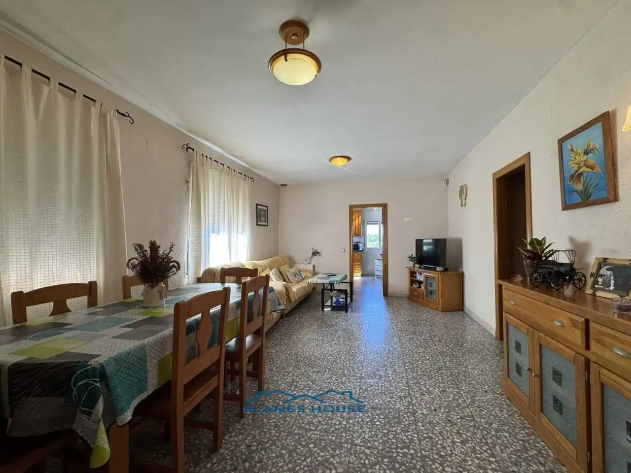 Sala d'estar de Casa o xalet en venda en Fogars de la Selva amb Calefacció, Jardí privat i Terrassa