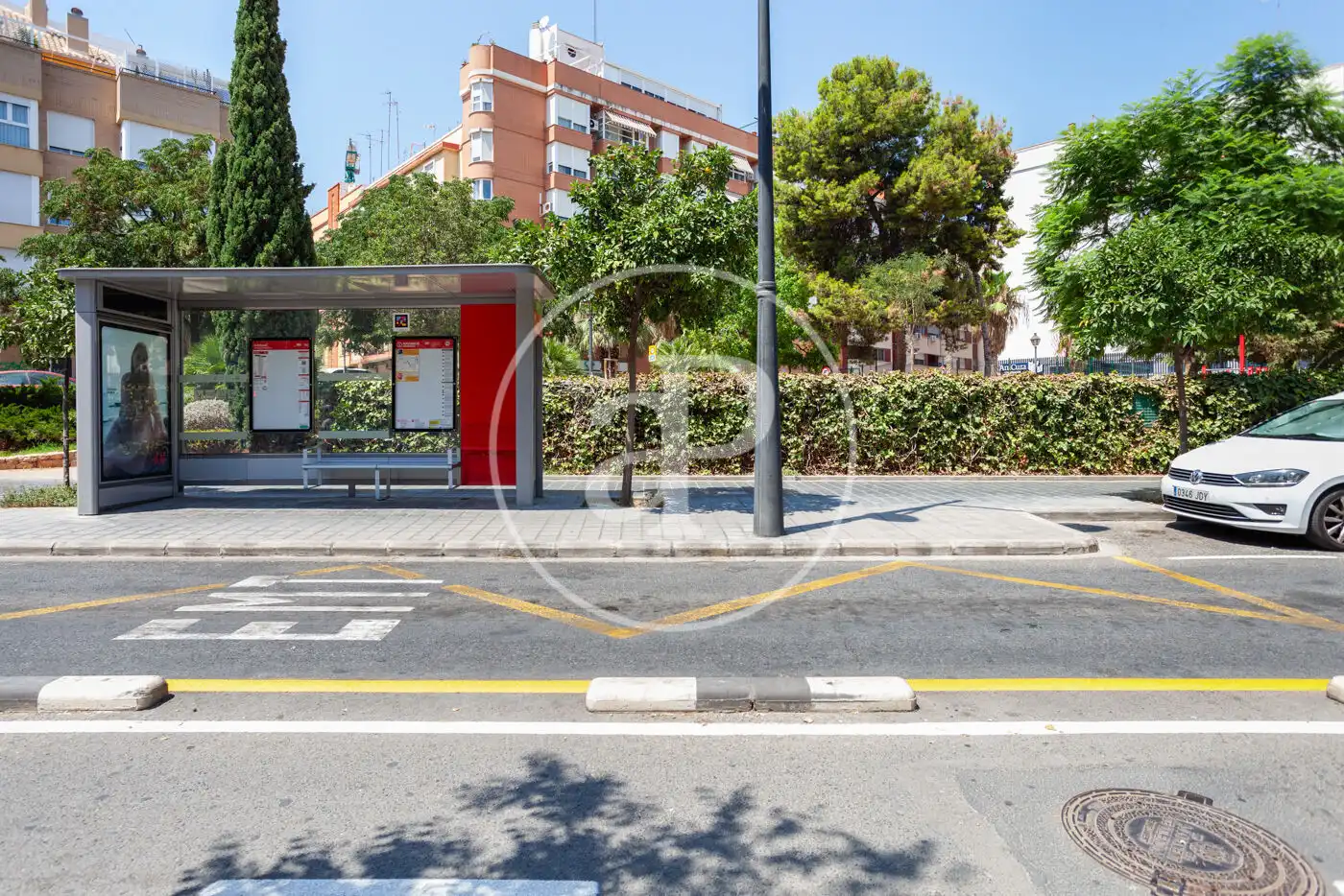 Außenansicht von Wohnung zur Miete in Valencia mit Klimaanlage, Heizung und Möbliert