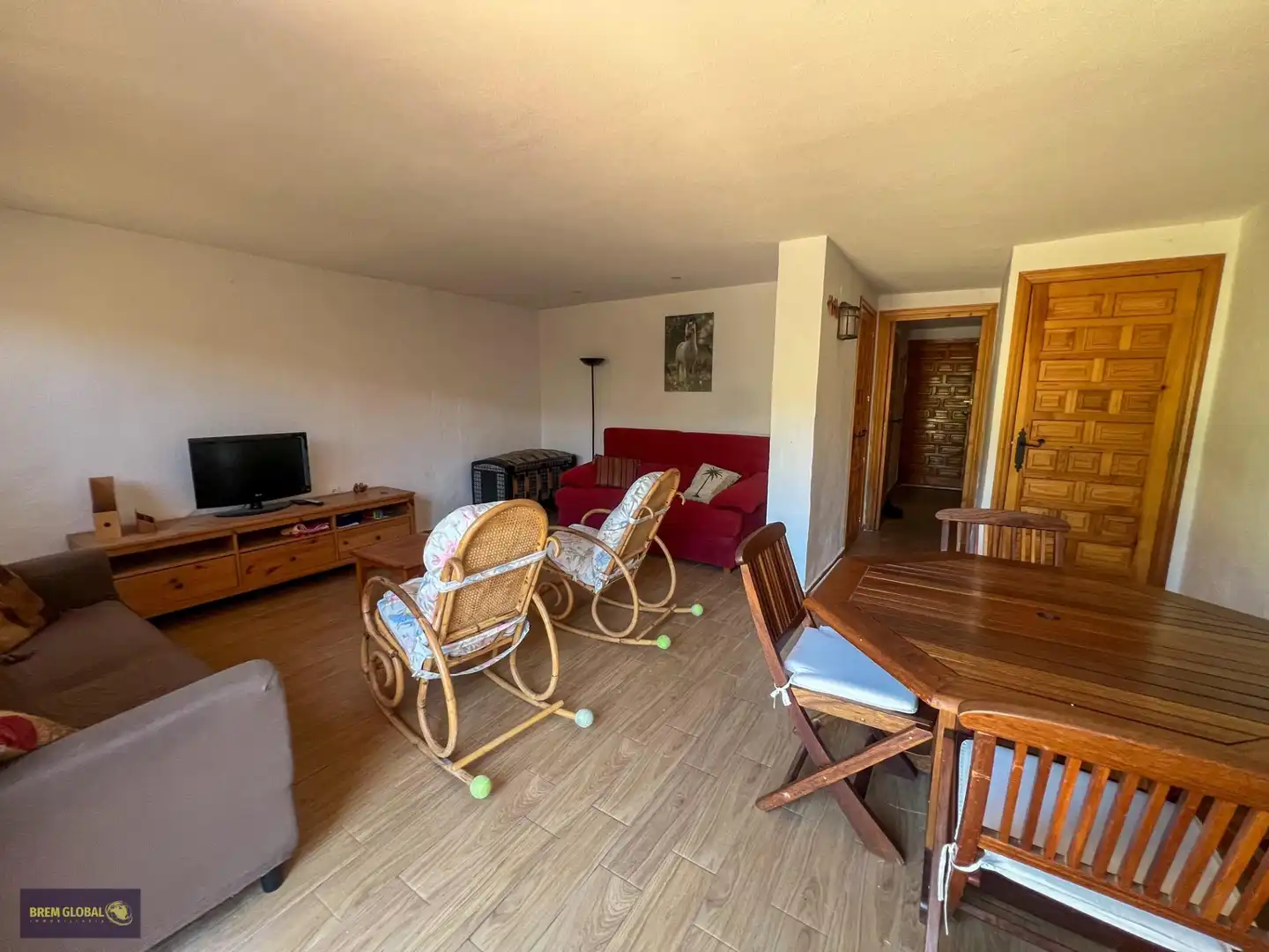 Living room of Detached homes for sale in La Cabrera  with Private garden and Community pool