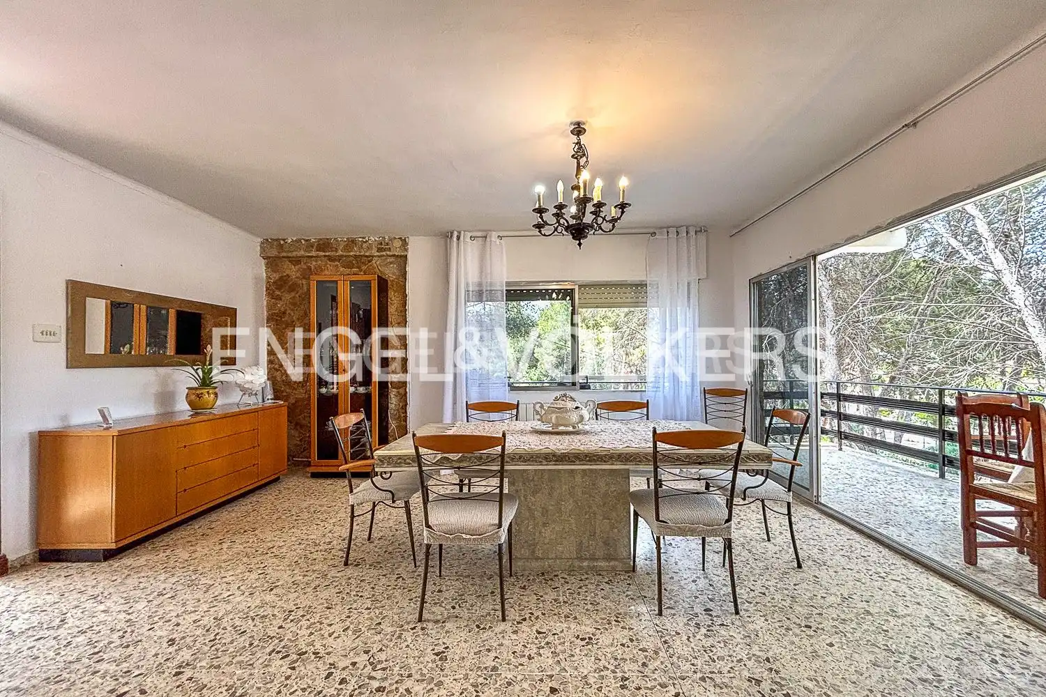 Dining room of Houses for rent in Paterna  with Air Conditioner, Heating and Private garden