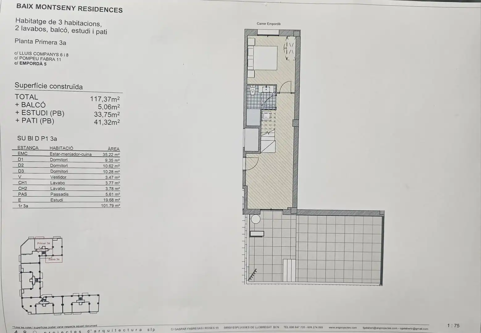 Flat for sale in Sant Celoni  with Private garden, Terrace and Balcony