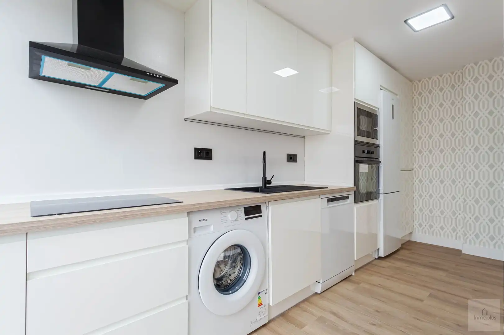 Kitchen of Flat for sale in Móstoles  with Air Conditioner, Terrace and Furnished