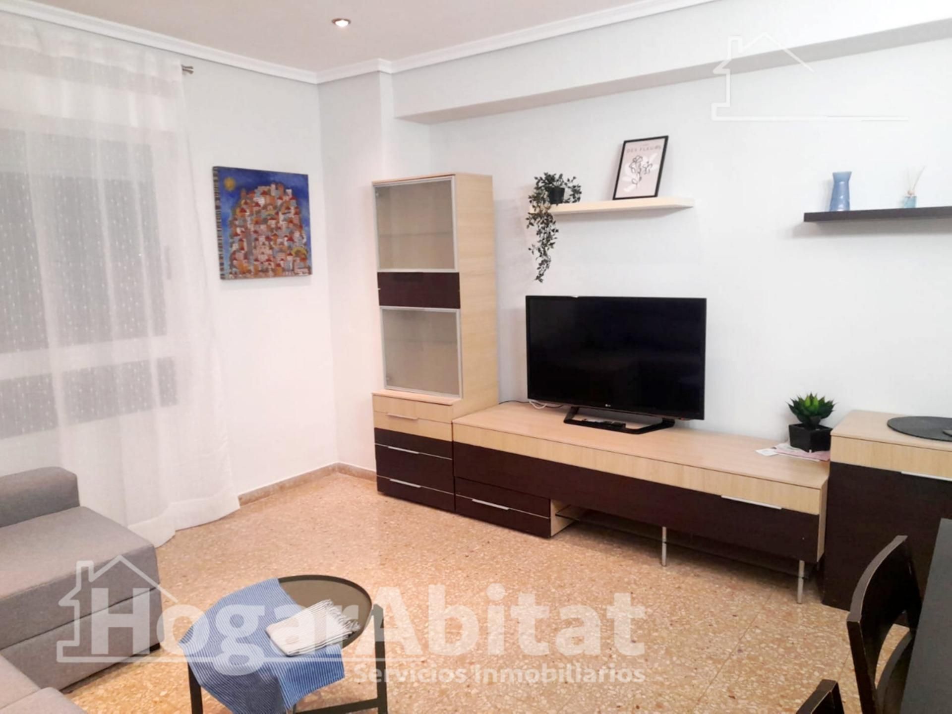 Wohnzimmer von Wohnung zum verkauf in Nules mit Klimaanlage und Balkon