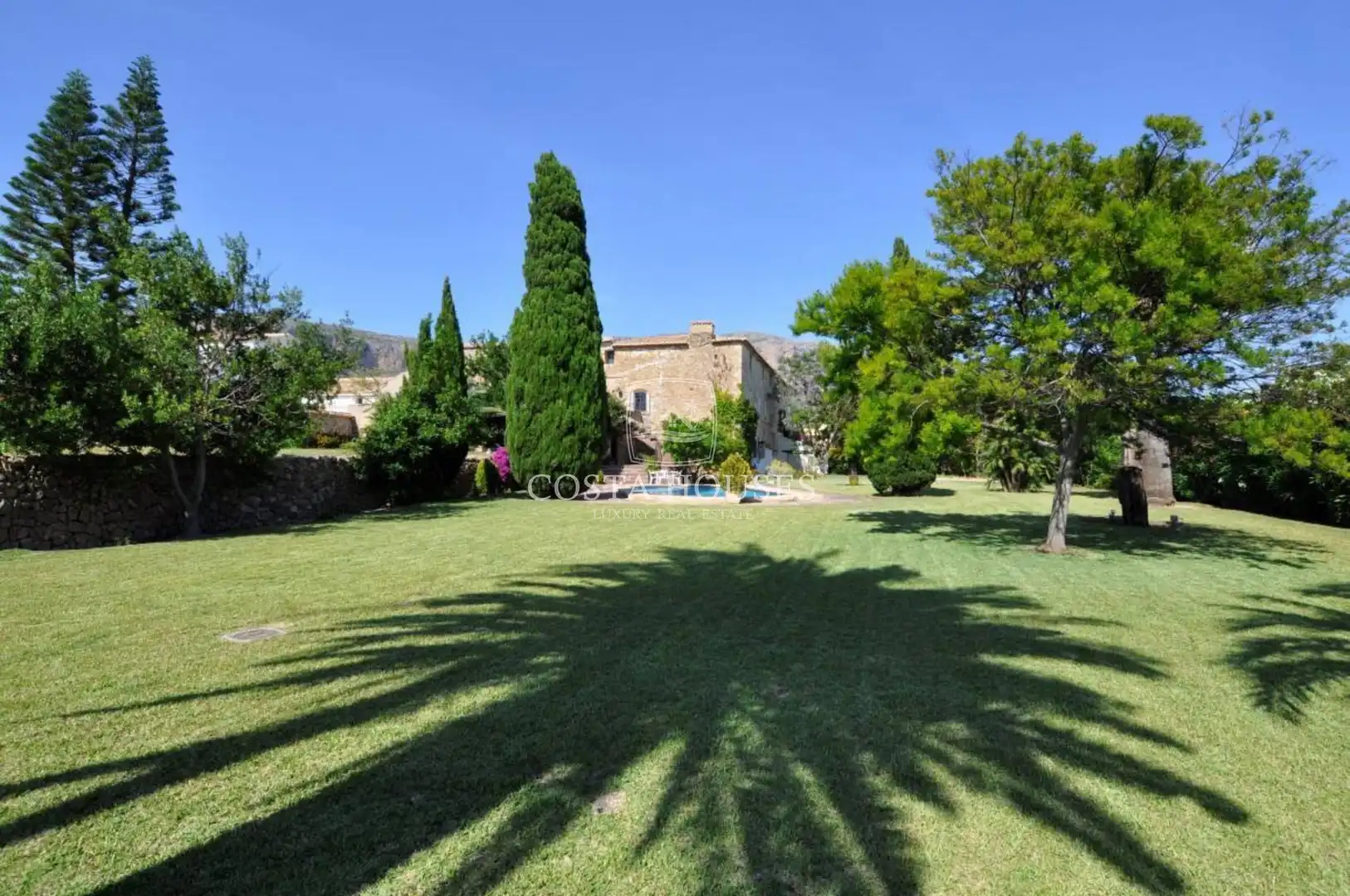 Jardí de Casa o xalet en venda en Dénia amb Calefacció, Jardí privat i Terrassa