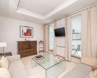 Living room of Flat for sale in  Madrid Capital  with Air Conditioner, Heating and Terrace