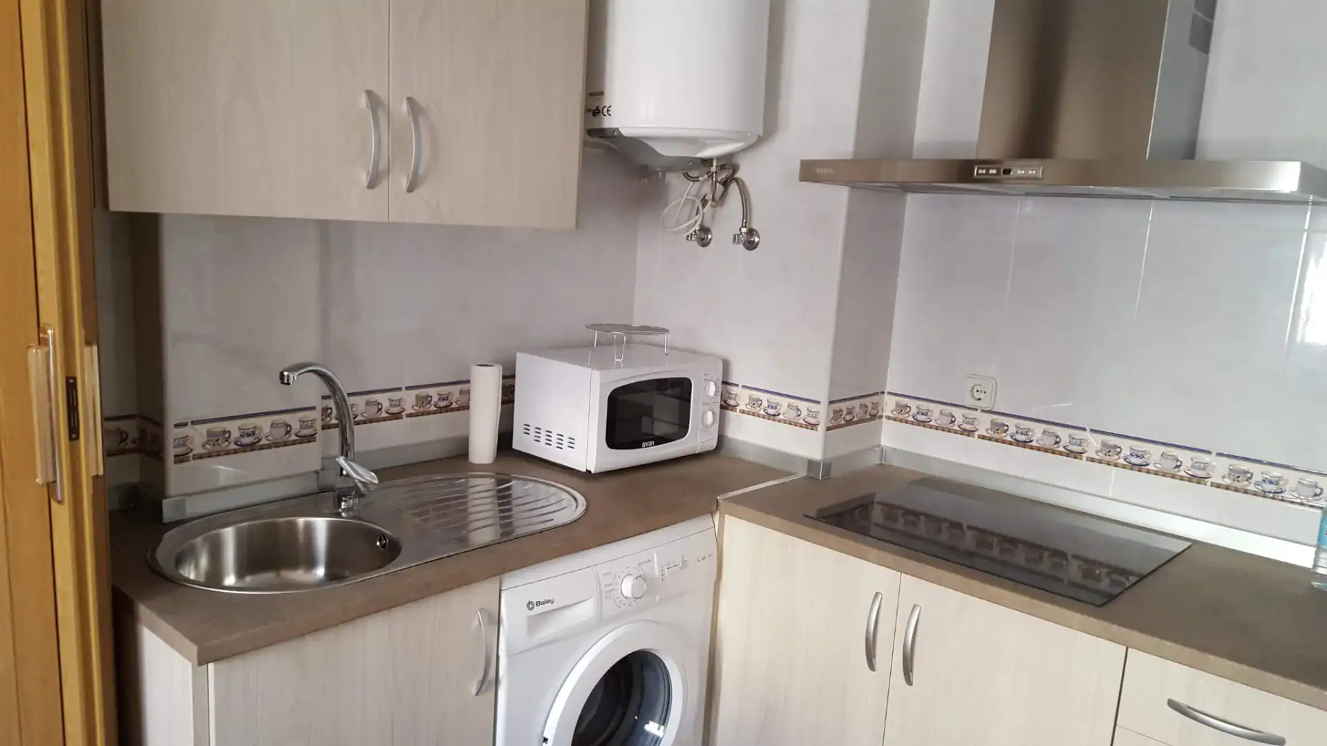 Cuina de Apartament de lloguer en Toledo amb Aire condicionat, Calefacció i Parquet