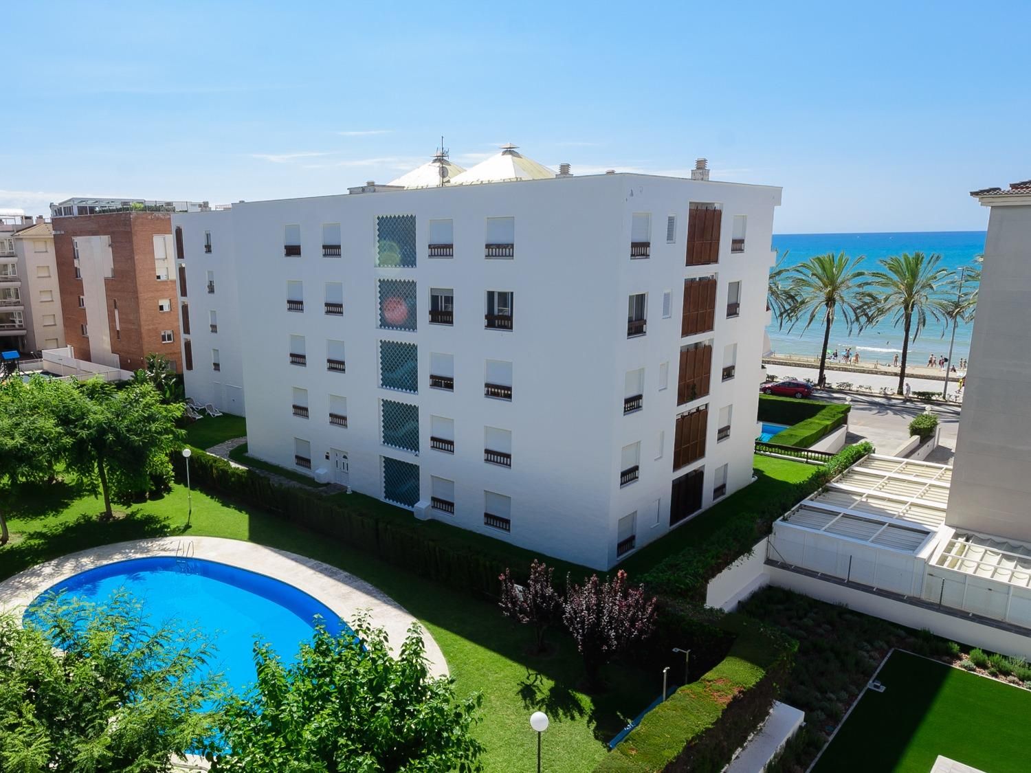 Exterior view of Attic for sale in Calafell  with Private garden, Terrace and Community pool