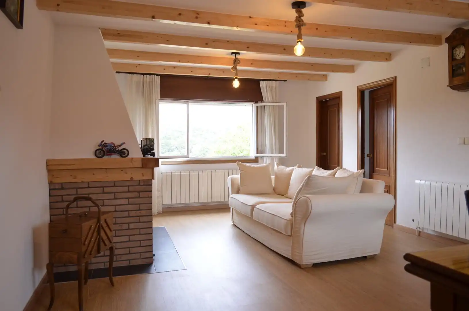 Sala de estar de Finca rústica en venta en Forcarei con Calefacción, Jardín privado y Trastero