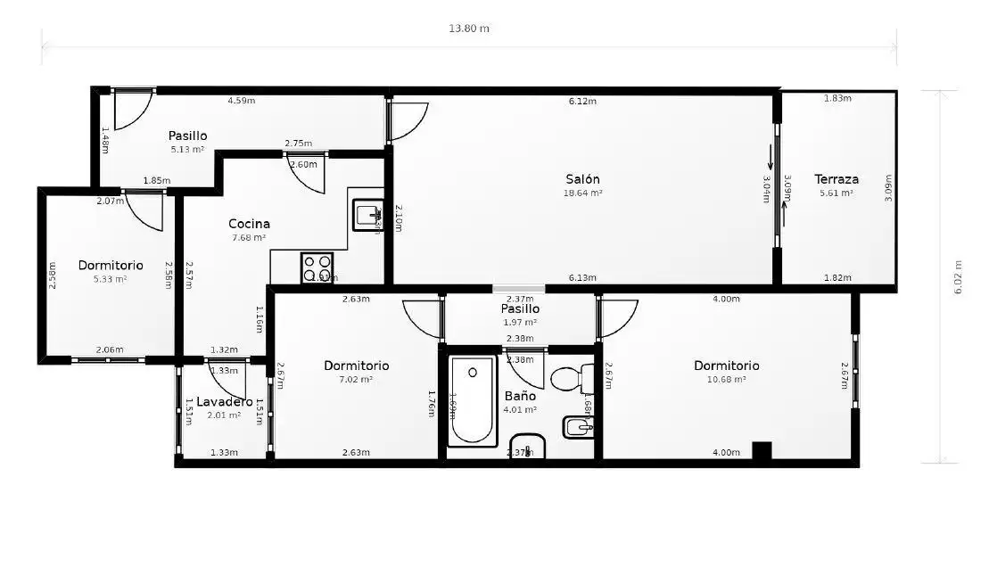 Flat for sale in Ripollet  with Terrace