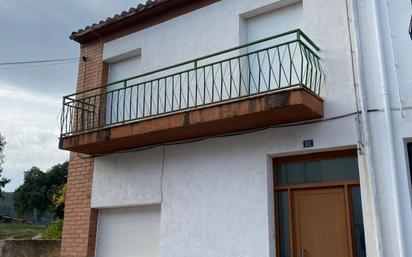 Terrassa de Casa adosada en venda en Santa Coloma de Farners amb Calefacció, Jardí privat i Terrassa