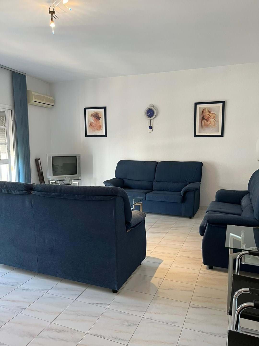 Living room of Flat to rent in Alhaurín de la Torre  with Air Conditioner, Terrace and Furnished