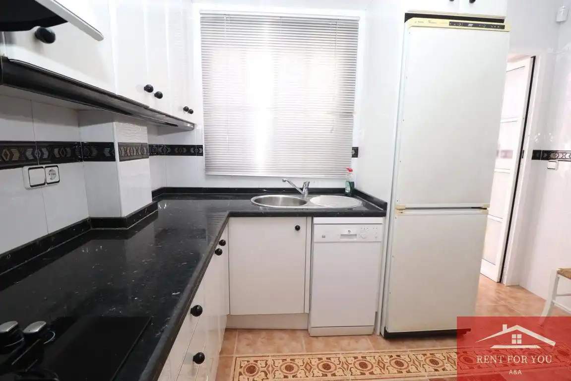 Kitchen of Flat for rent in Alhaurín El Grande  with Air Conditioner, Furnished and Balcony