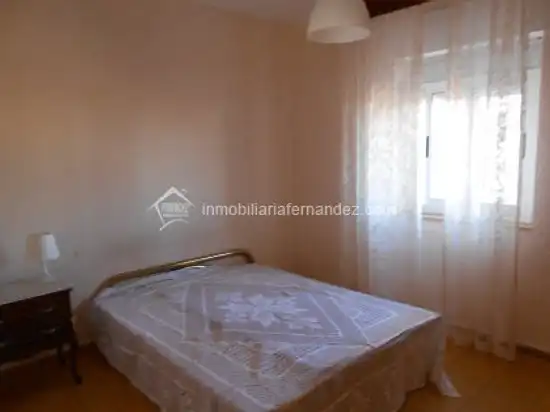 Bedroom of Flat for rent in Cáceres  with Heating, Terrace and Furnished