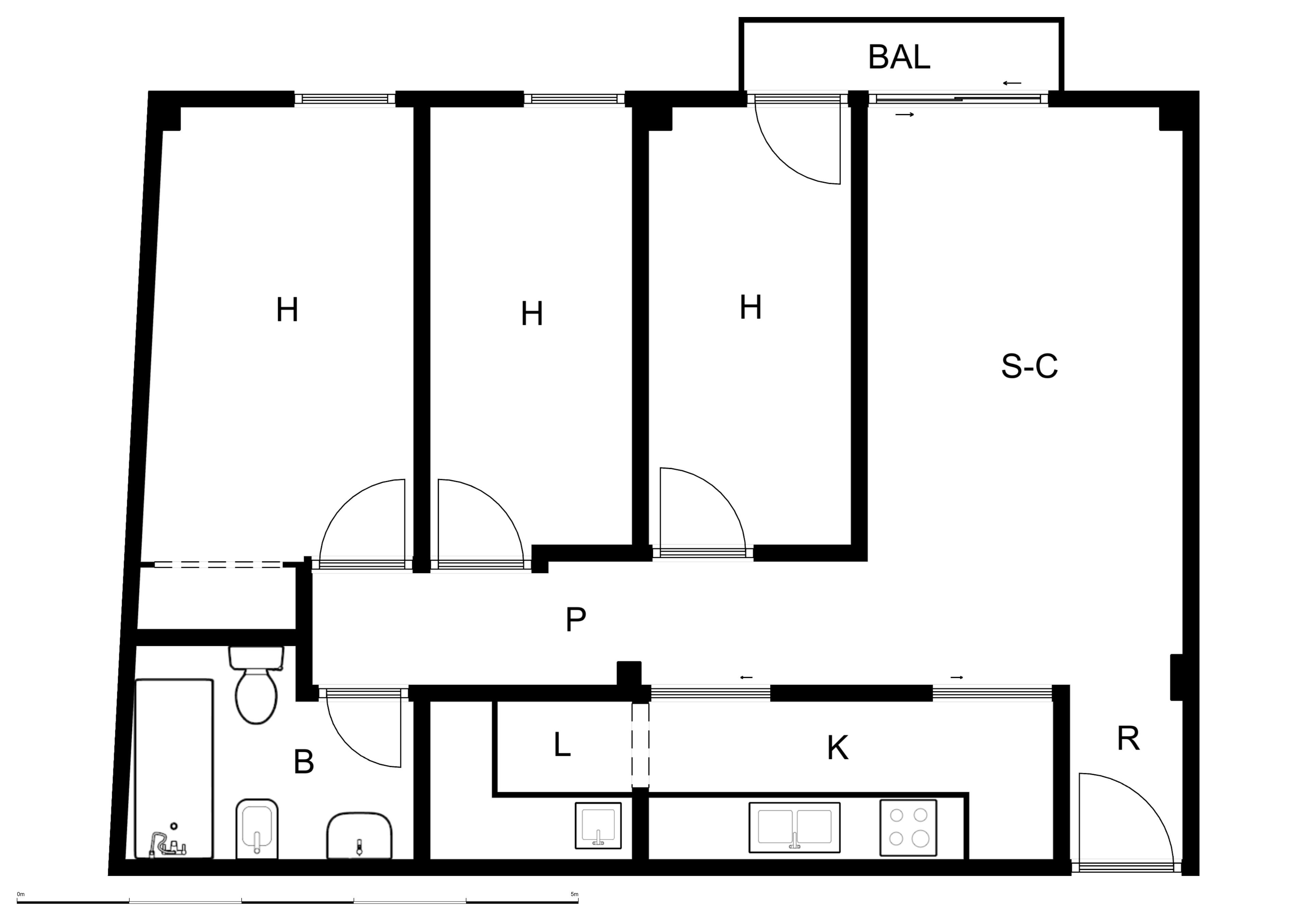 Flat for sale in Girona Capital  with Heating, Terrace and Washing machine