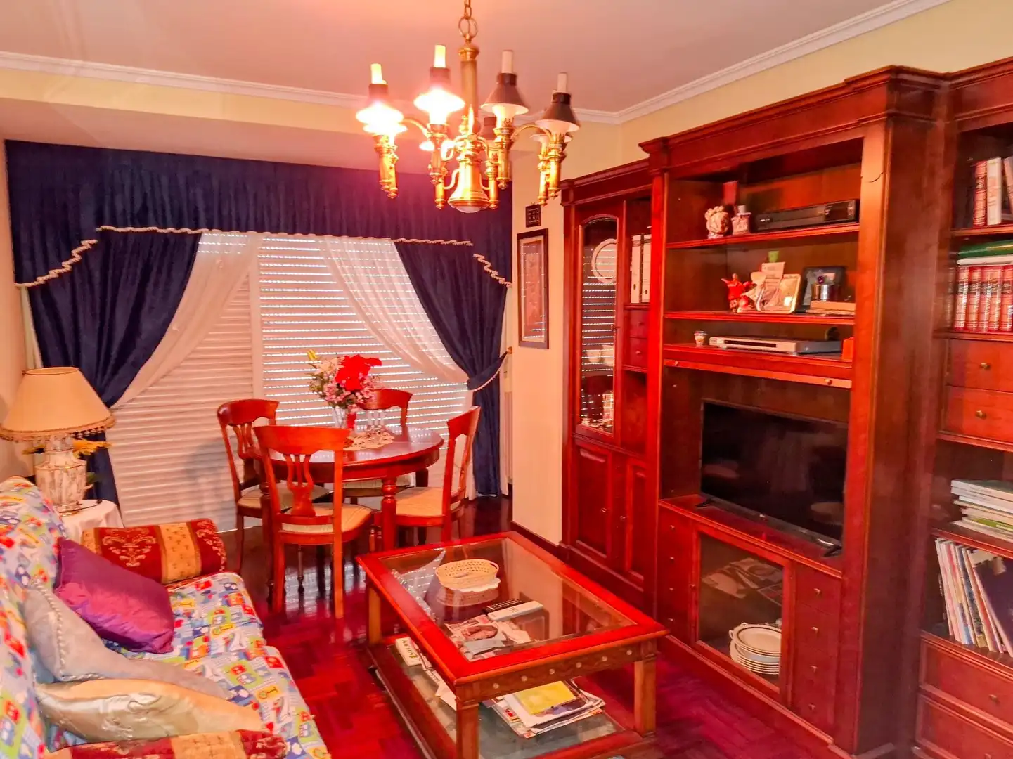 Living room of Flat for rent in Ourense Capital   with Heating and Furnished