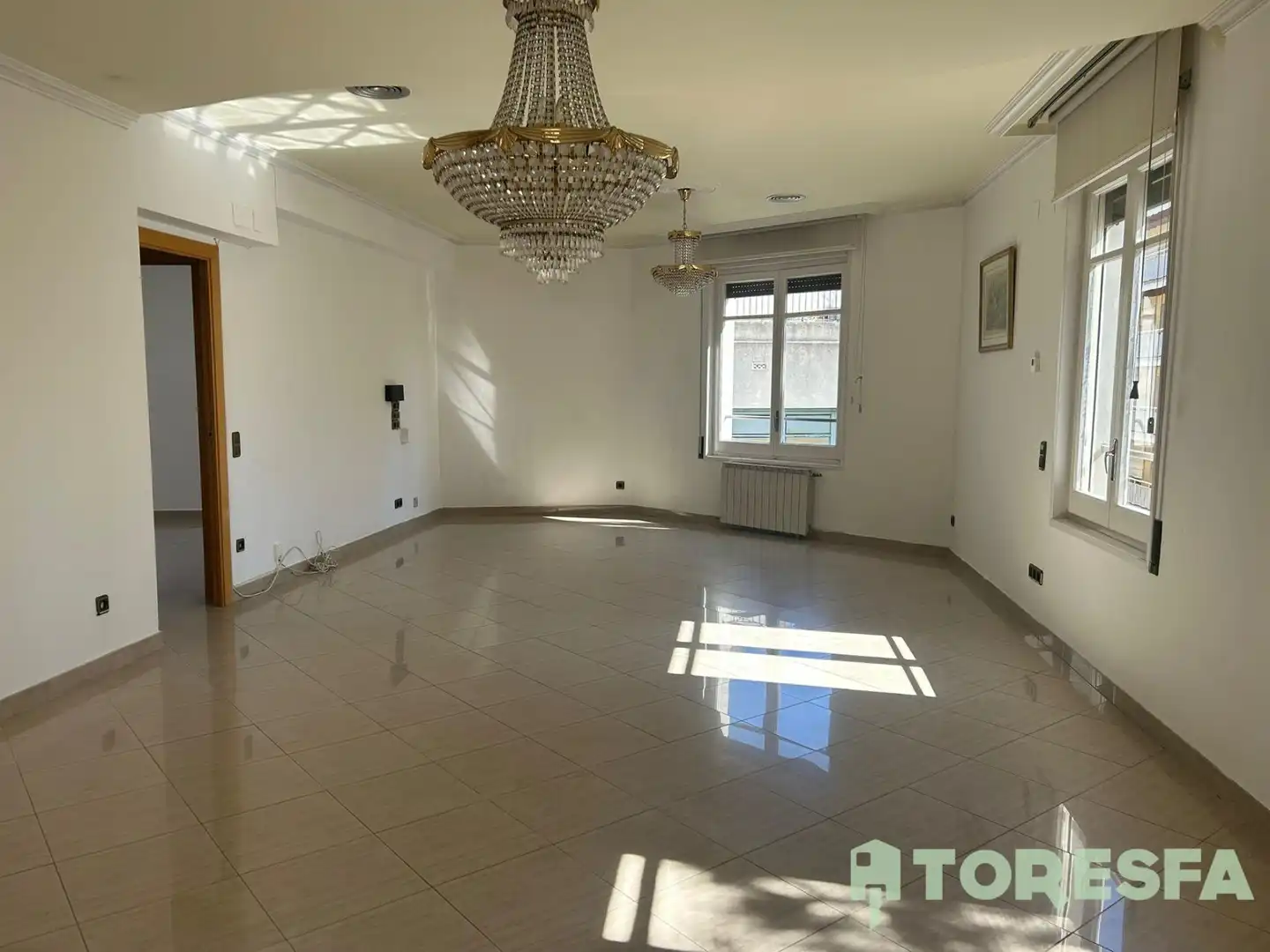 Sala de estar de Ático en venta en Granollers con Calefacción y Terraza