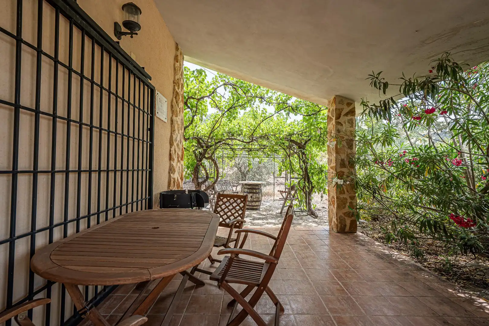 Terrassa de Finca rústica en venda en Biar amb Calefacció, Jardí privat i Terrassa