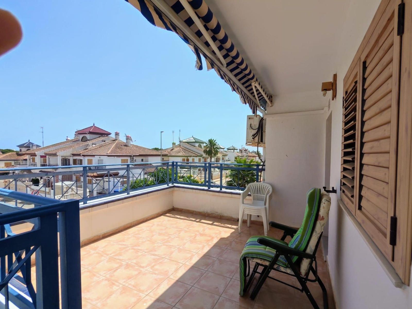 Terrace of Apartment for sale in Pilar de la Horadada  with Air Conditioner, Terrace and Swimming Pool