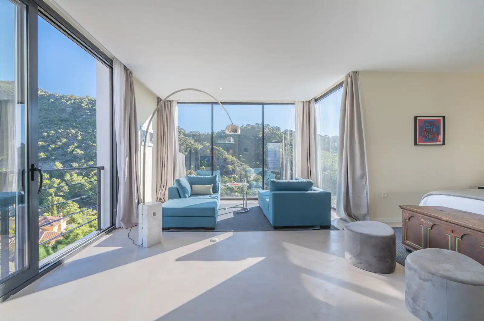 Living room of Houses for sale in Málaga  with Air Conditioner, Terrace and Swimming Pool
