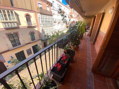 Balcony of Flat for sale in Málaga Capital  with Air Conditioner, Terrace and Balcony