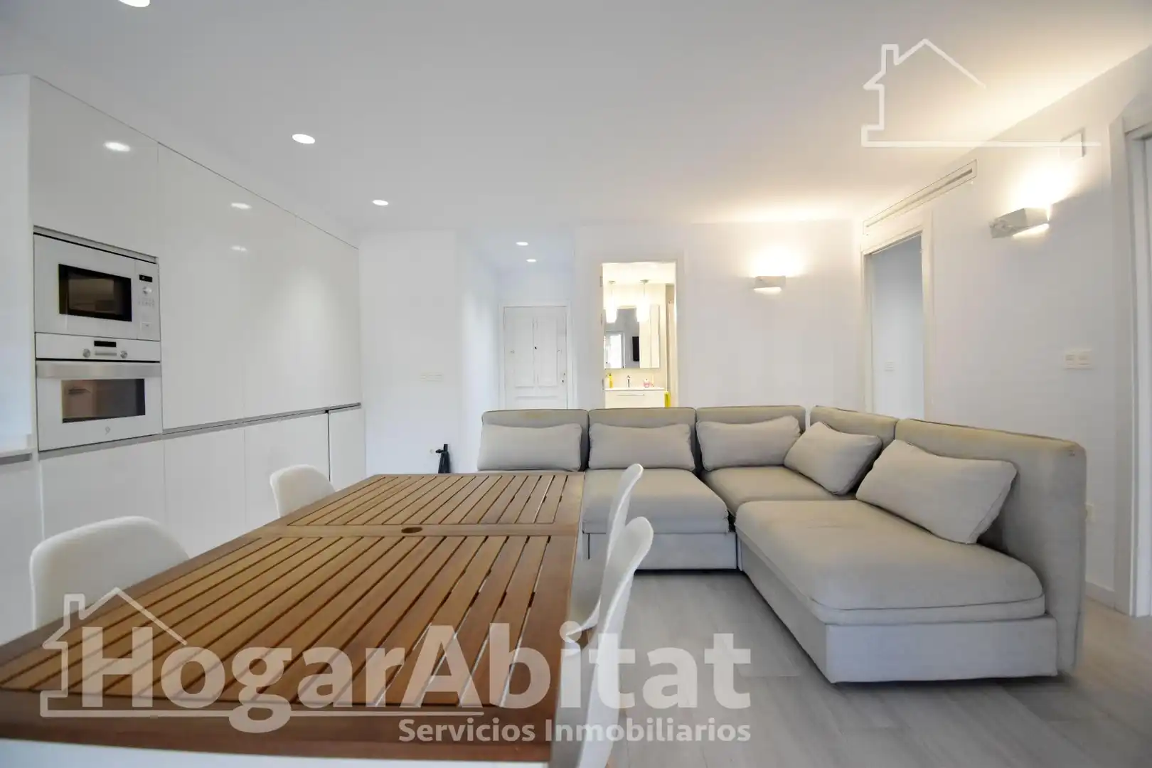 Living room of Flat for sale in Cullera  with Private garden, Terrace and Furnished
