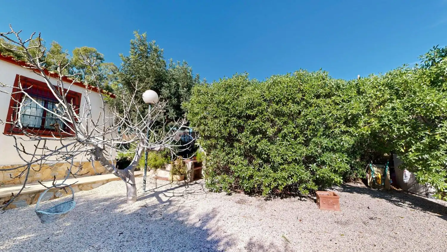Garden of Houses for sale in El Campello  with Air Conditioner