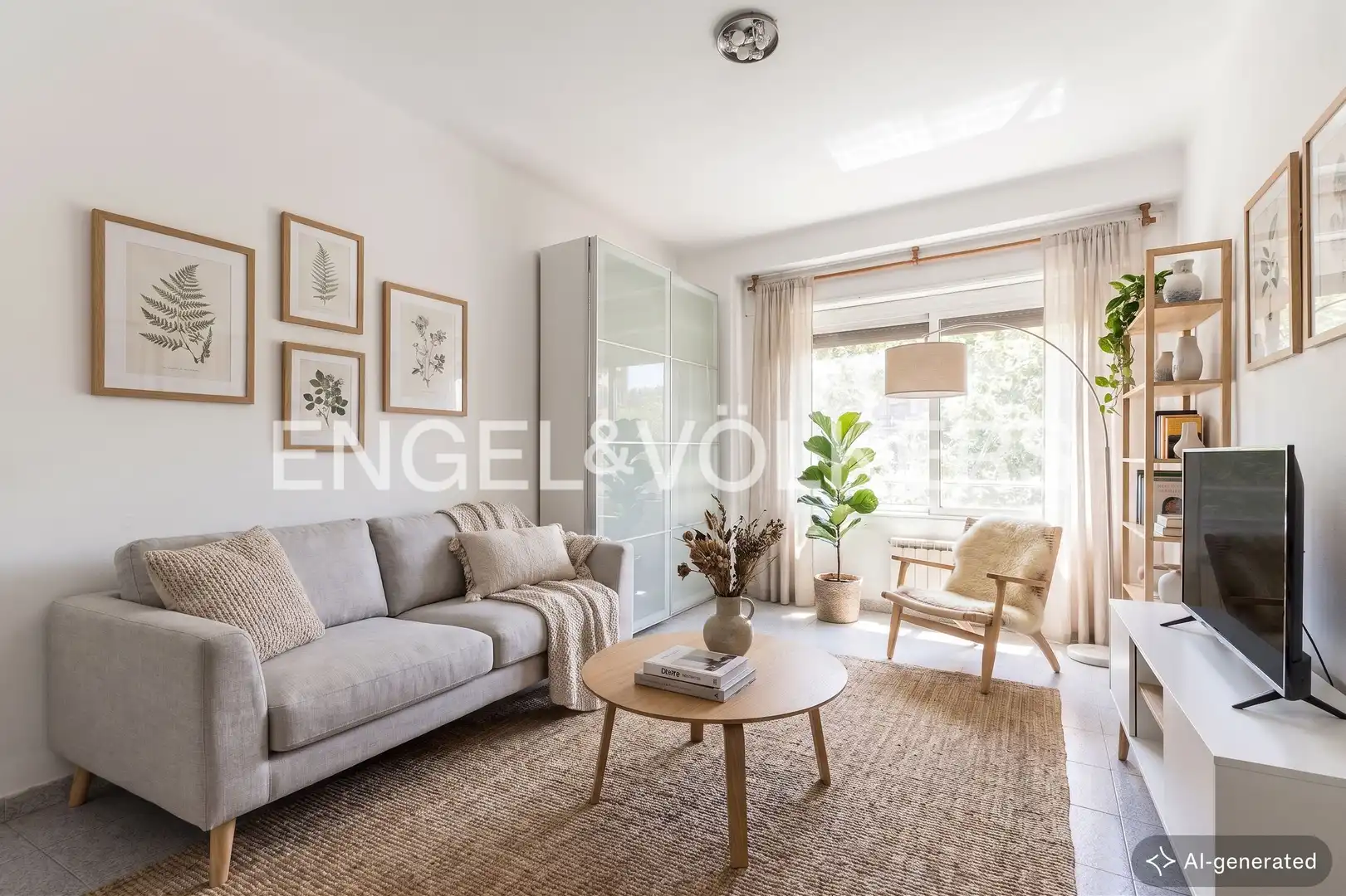 Living room of Flat for sale in Barcelona  with Heating