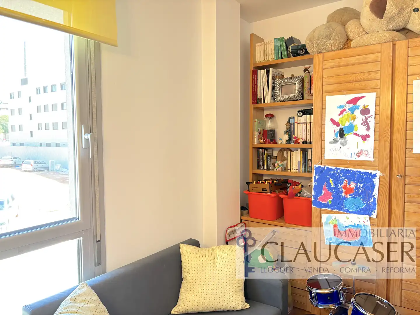 Living room of Flat for sale in Sabadell  with Heating, Private garden and Terrace
