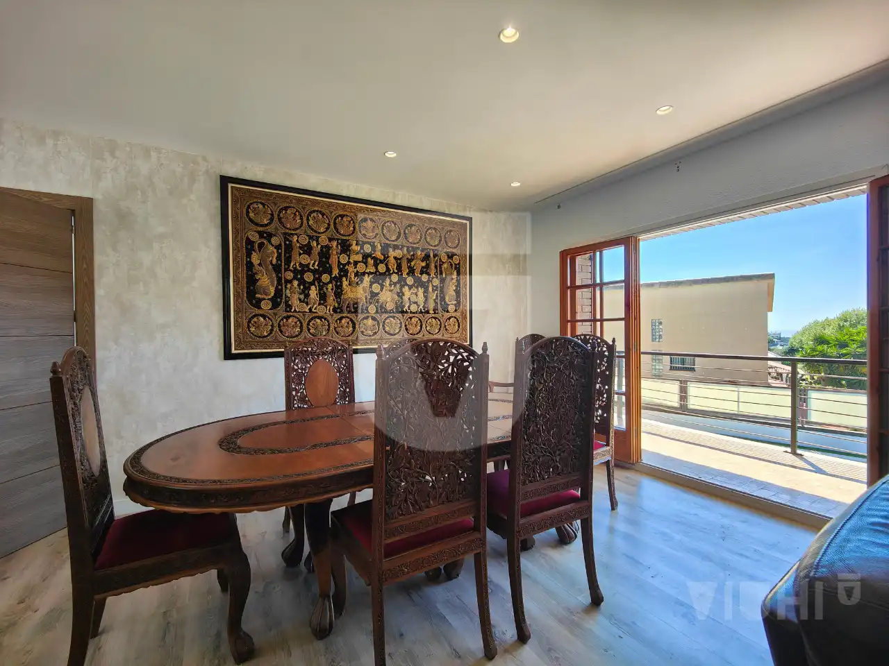 Comedor de Casa o chalet en venta en Tiana con Aire acondicionado, Calefacción y Jardín privado