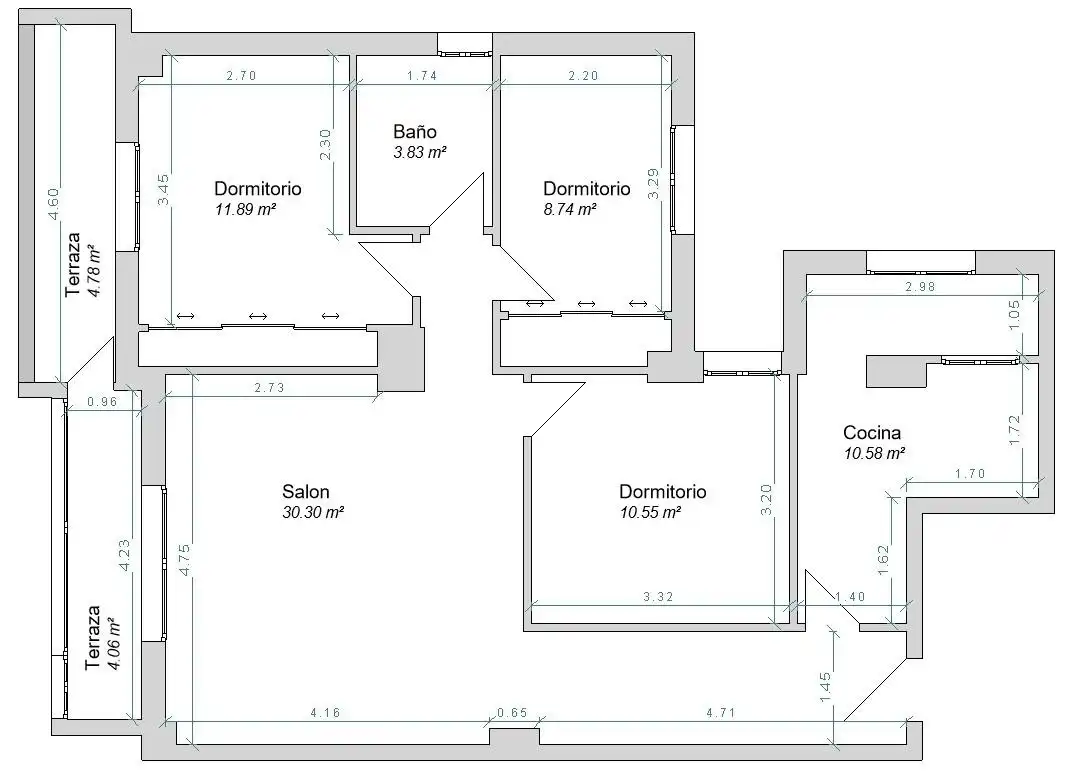 Flat for sale in San Fernando
