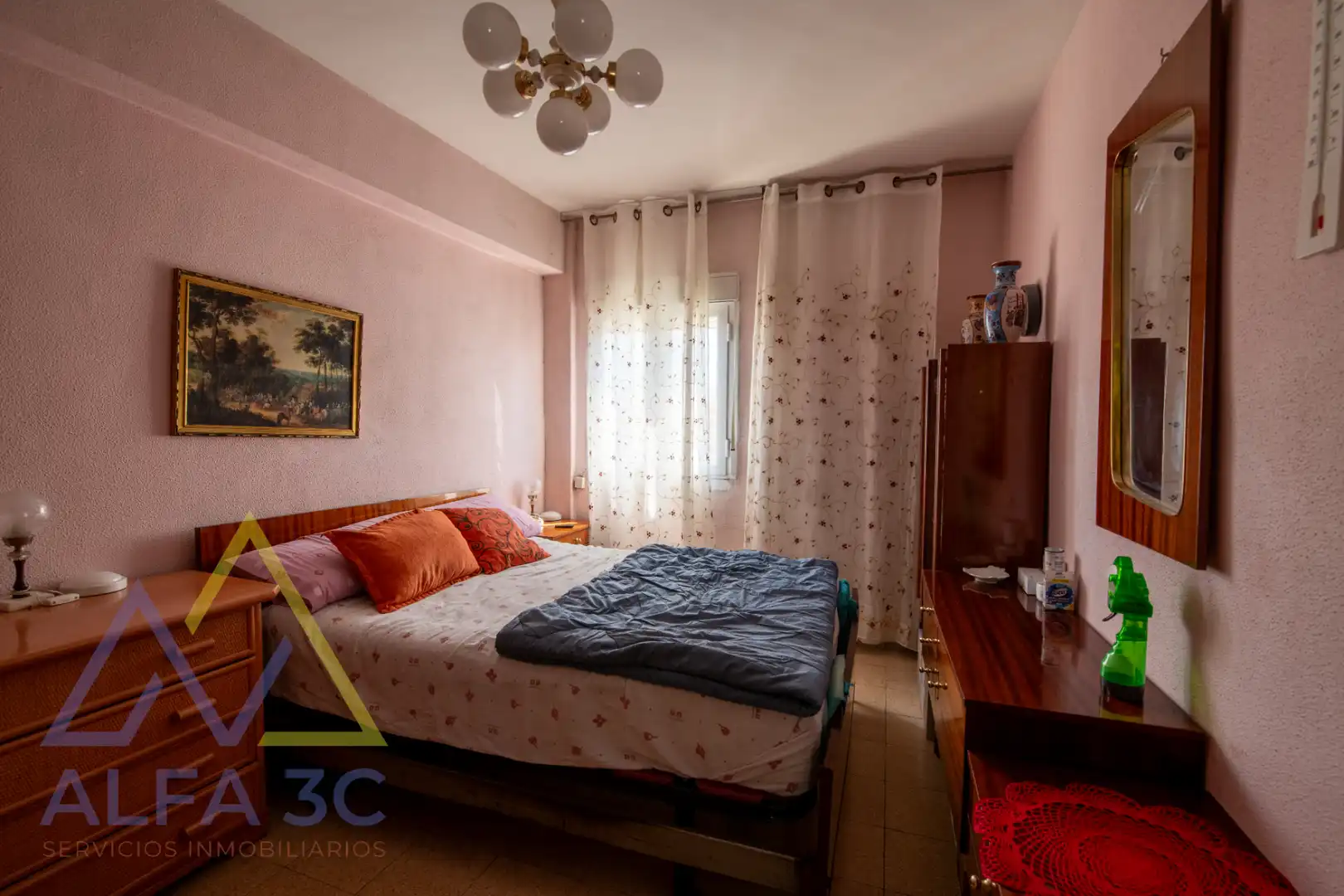 Bedroom of Flat for sale in Madrid  with Terrace