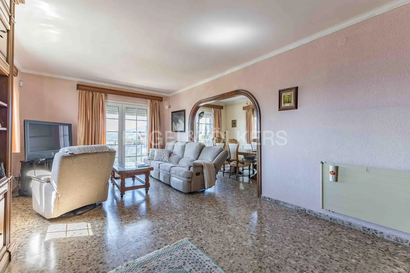 Sala de estar de Casa o chalet en venta en Esplugues de Llobregat con Aire acondicionado, Calefacción y Jardín privado