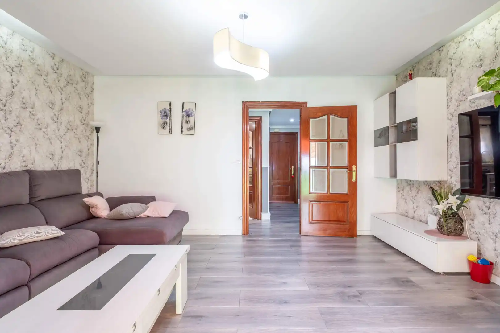 Sala d'estar de Pis en venda en Zaragoza amb Calefacció i Terrassa
