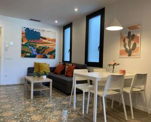 Sala d'estar de Estudi per a compartir en  Barcelona Capital amb Aire condicionat i Terrassa