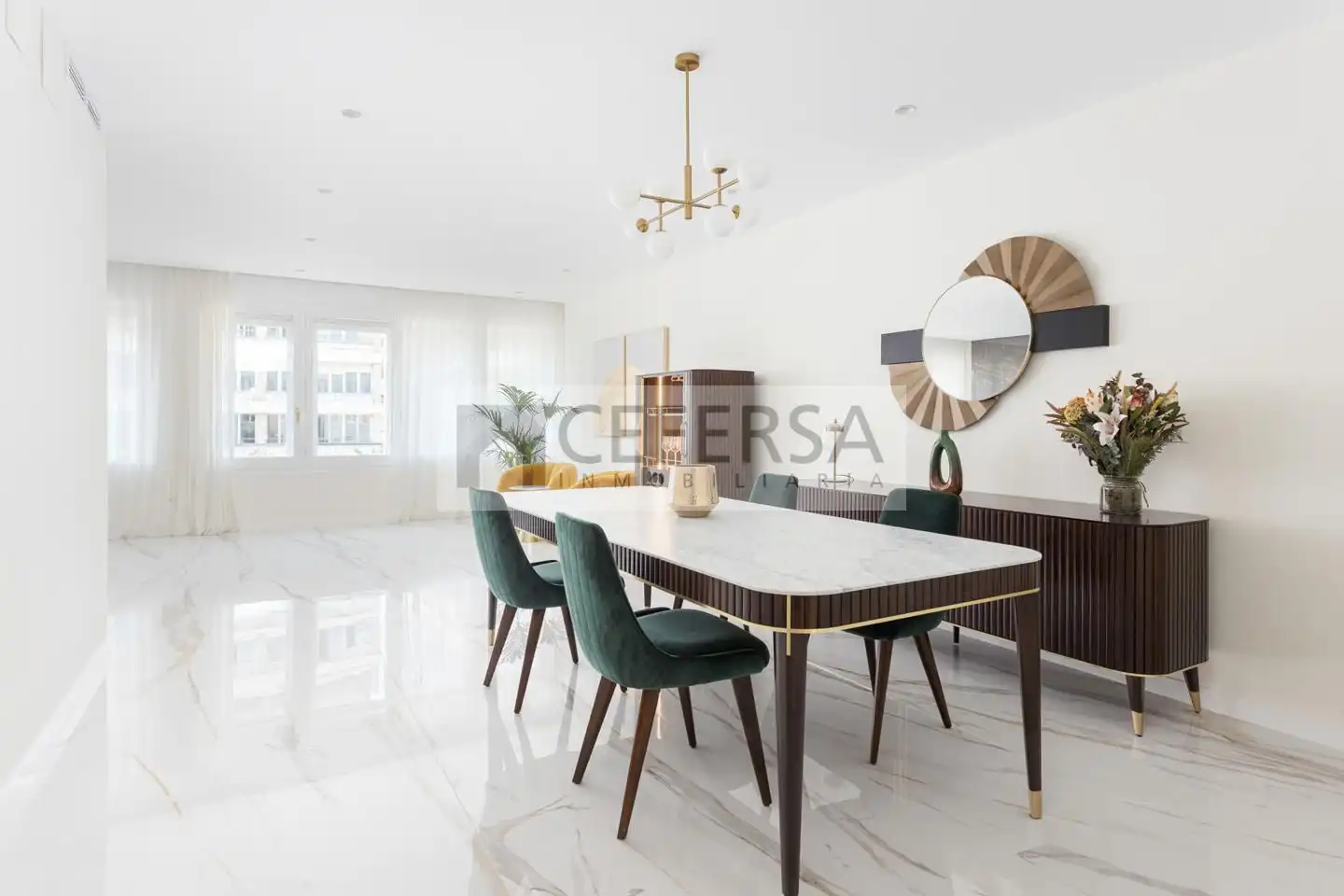 Dining room of Flat for sale in Barcelona  with Air Conditioner, Heating and Storage room
