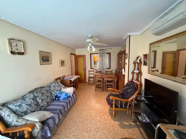 Sala de estar de Apartamento en venta en Cullera con Terraza