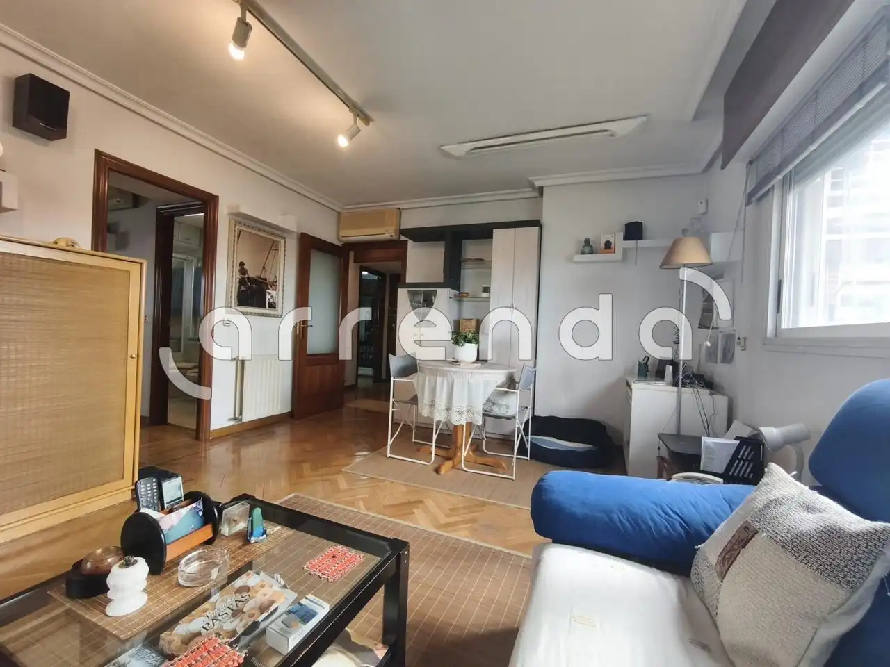 Sala de estar de Ático en venta en Madrid