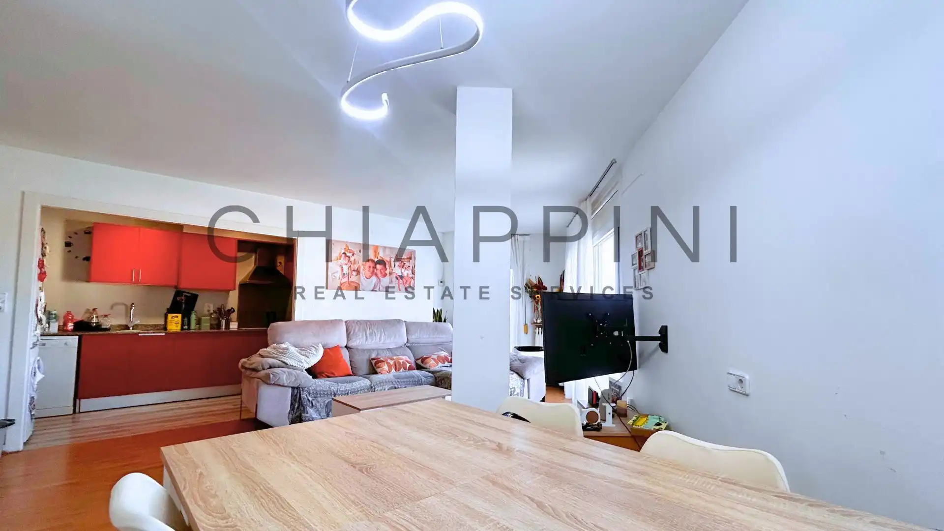 Sala de estar de Apartamento en venta en Torelló con Calefacción