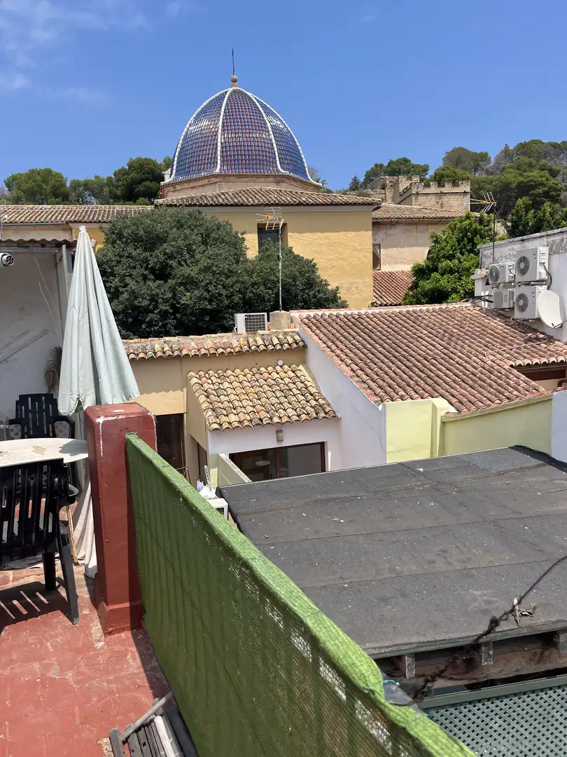 Vista exterior de Àtic en venda en Dénia amb Terrassa i Balcó