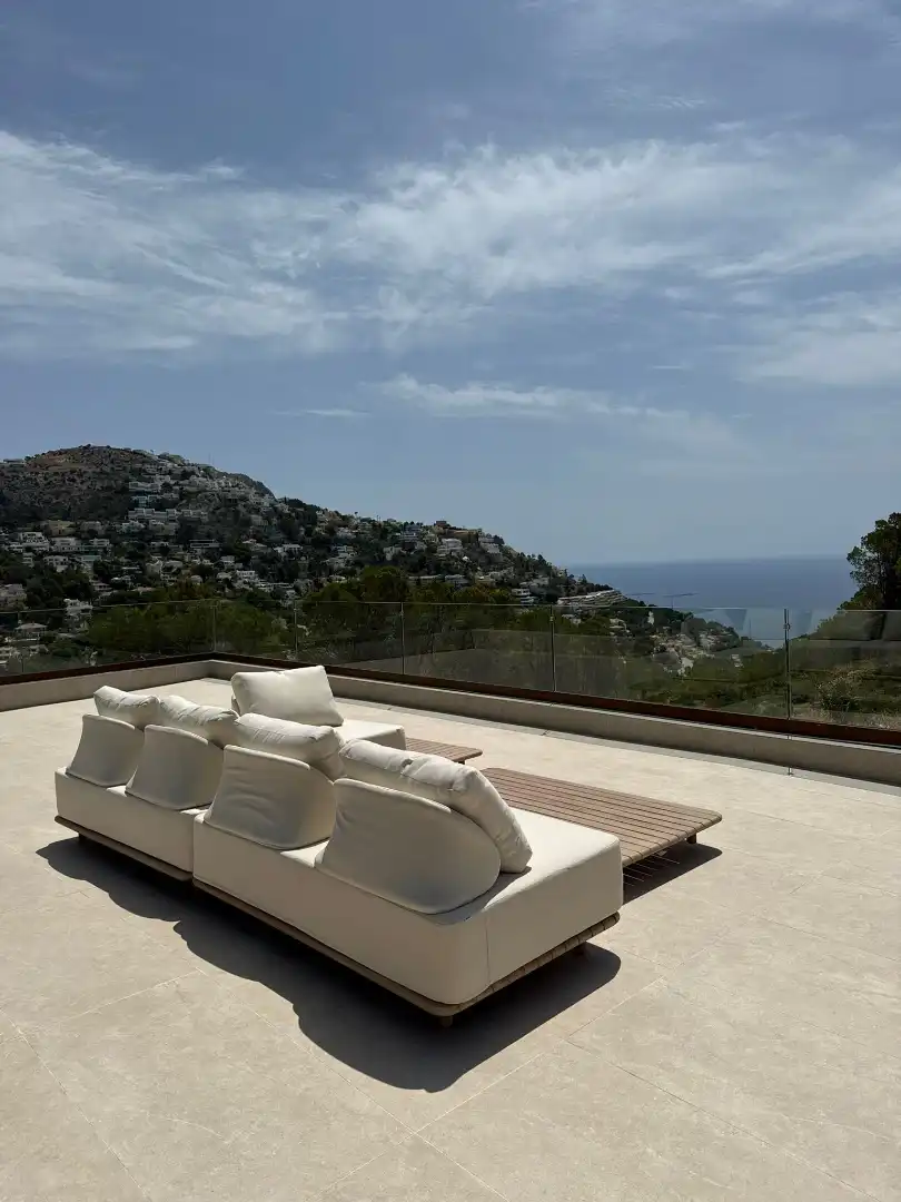 Terraza de Casa o chalet en venta en Altea con Aire acondicionado, Calefacción y Jardín privado