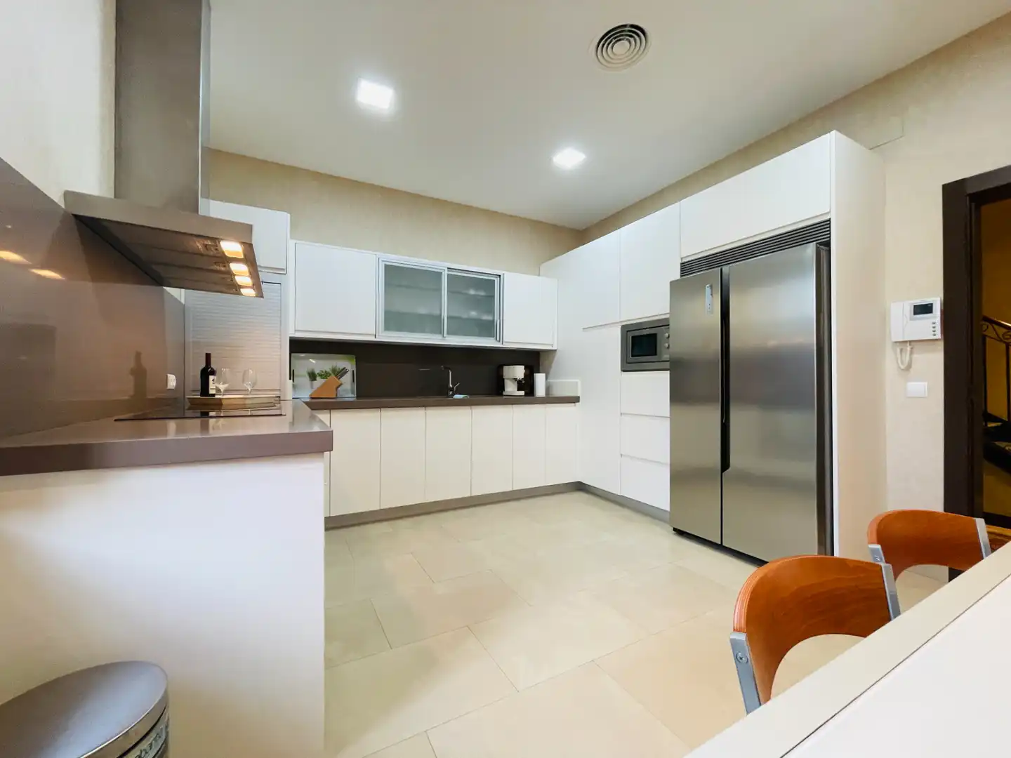 Cocina de Casa o chalet en venta en Los Yébenes con Aire acondicionado, Calefacción y Jardín privado