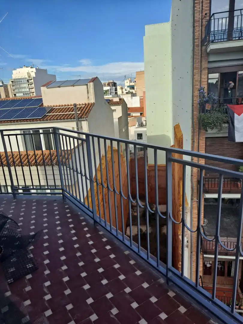 Terrassa de Pis en venda en Castellón de la Plana / Castelló de la Plana amb Aire condicionat, Calefacció i Terrassa