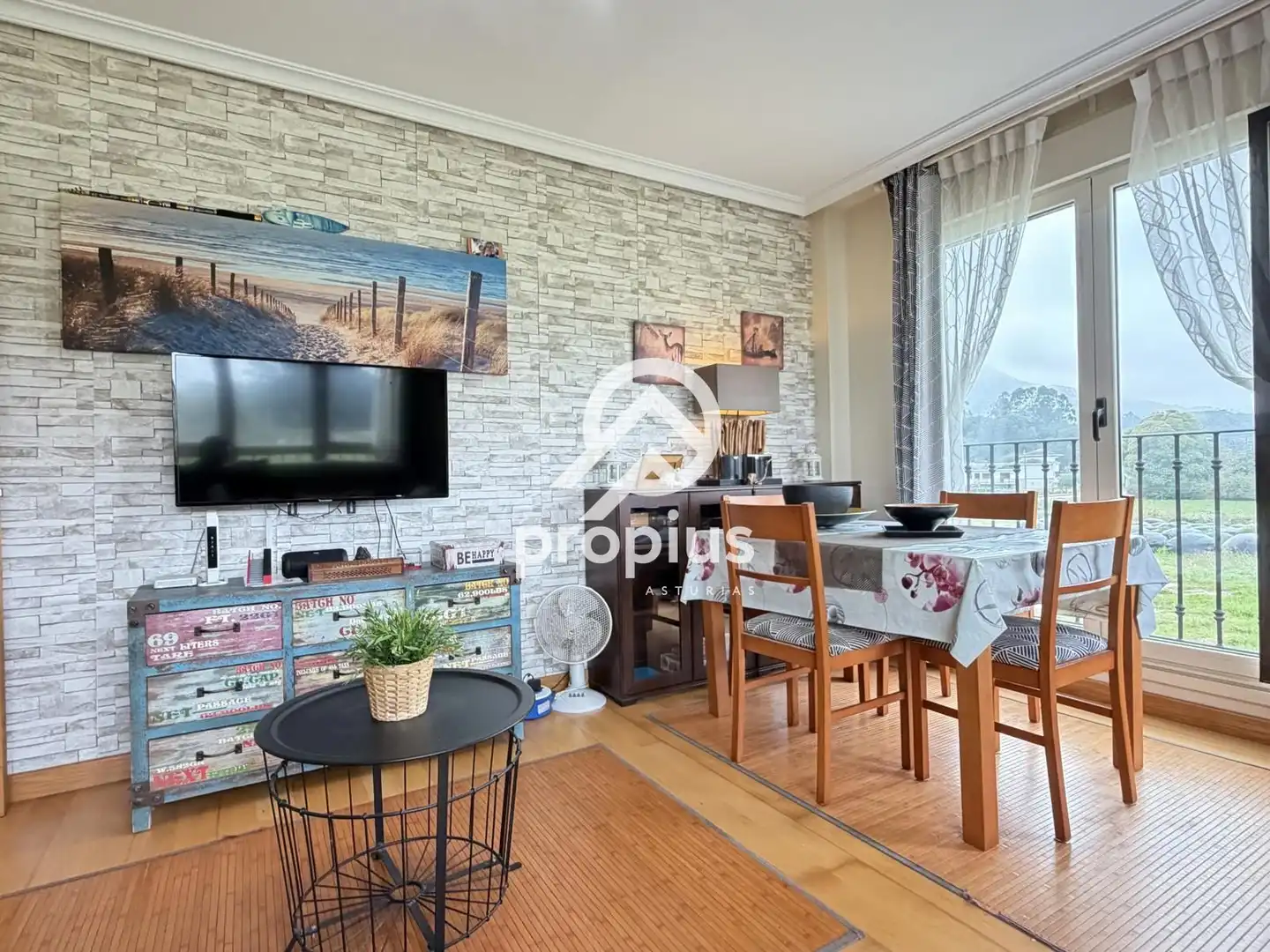 Sala d'estar de Pis en venda en Posada - Barro