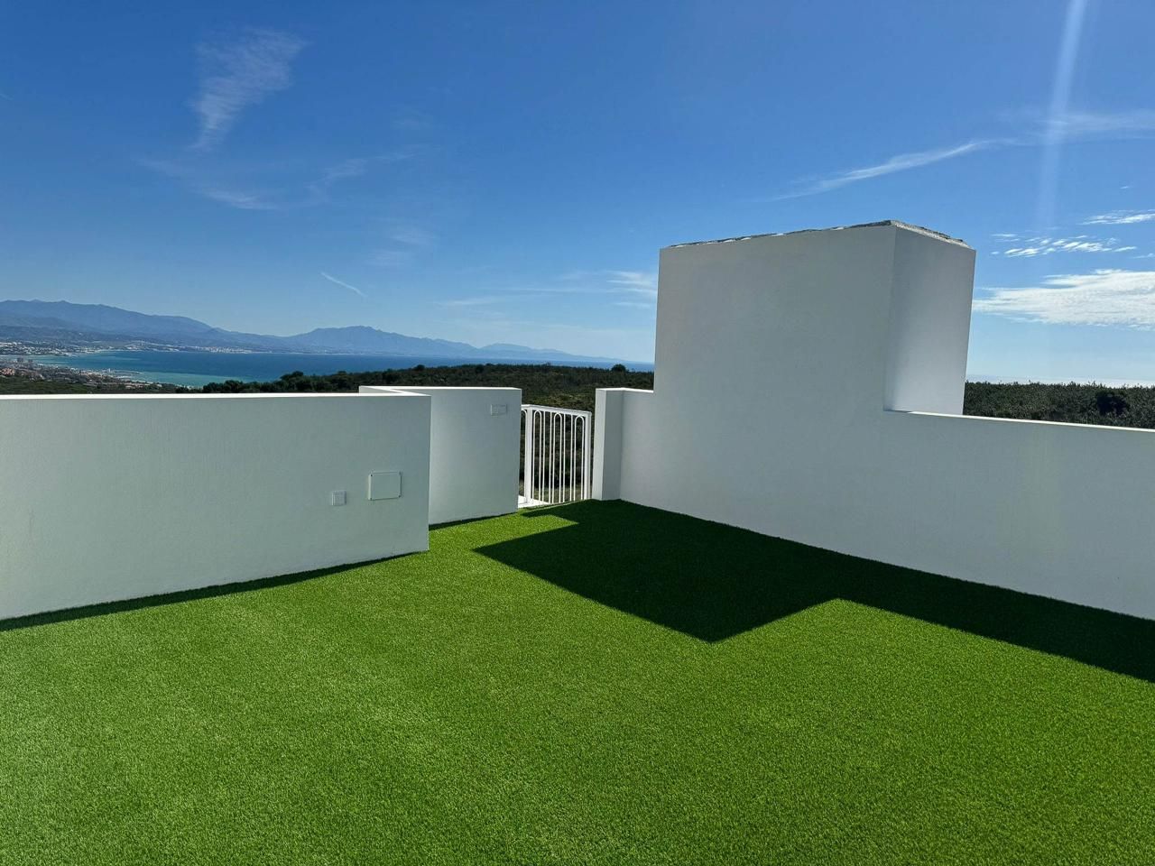 Terrace of Single-family semi-detached for sale in Manilva  with Air Conditioner, Heating and Private garden