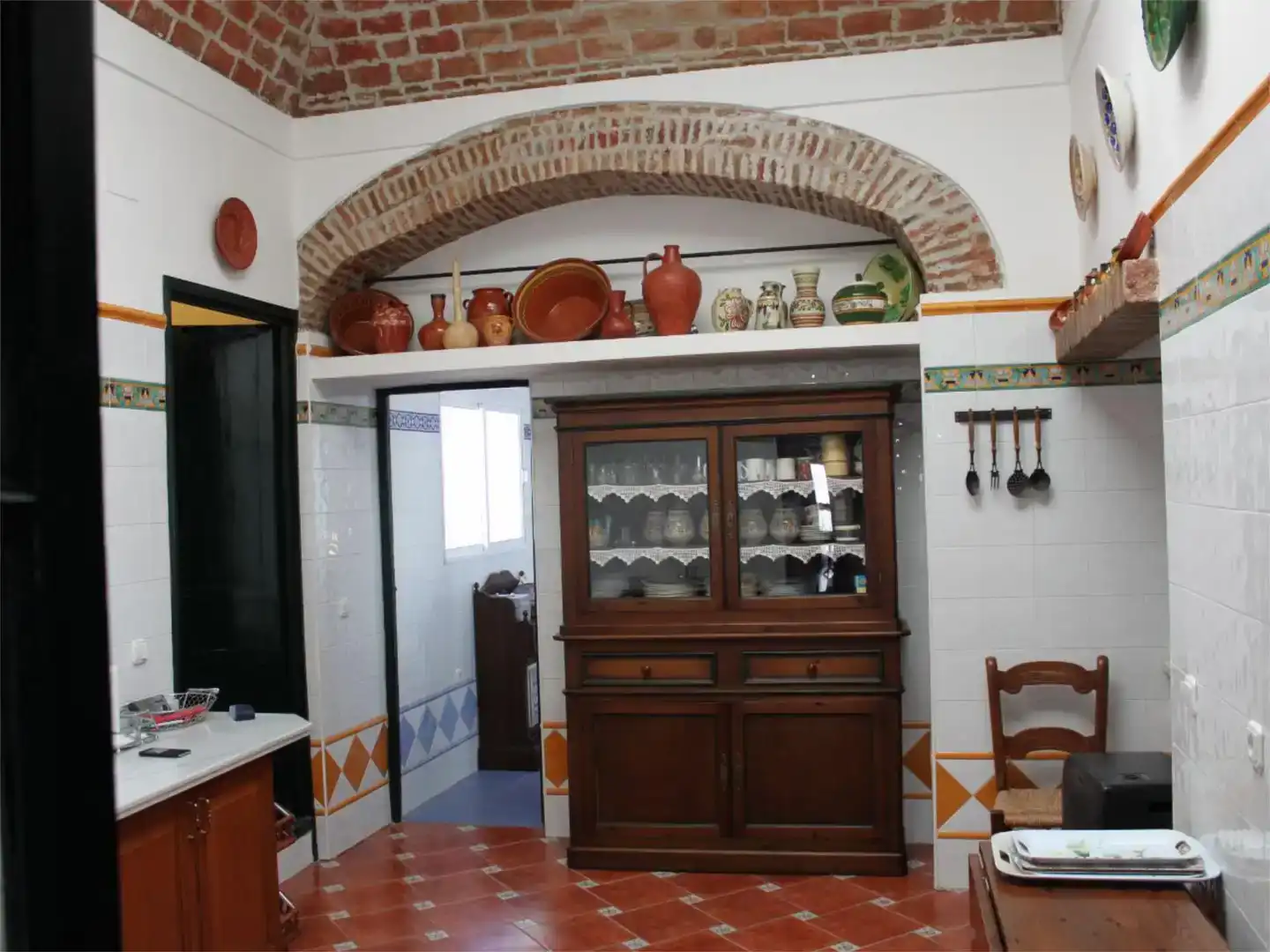 Cuina de Casa o xalet en venda en Zafra amb Balcó