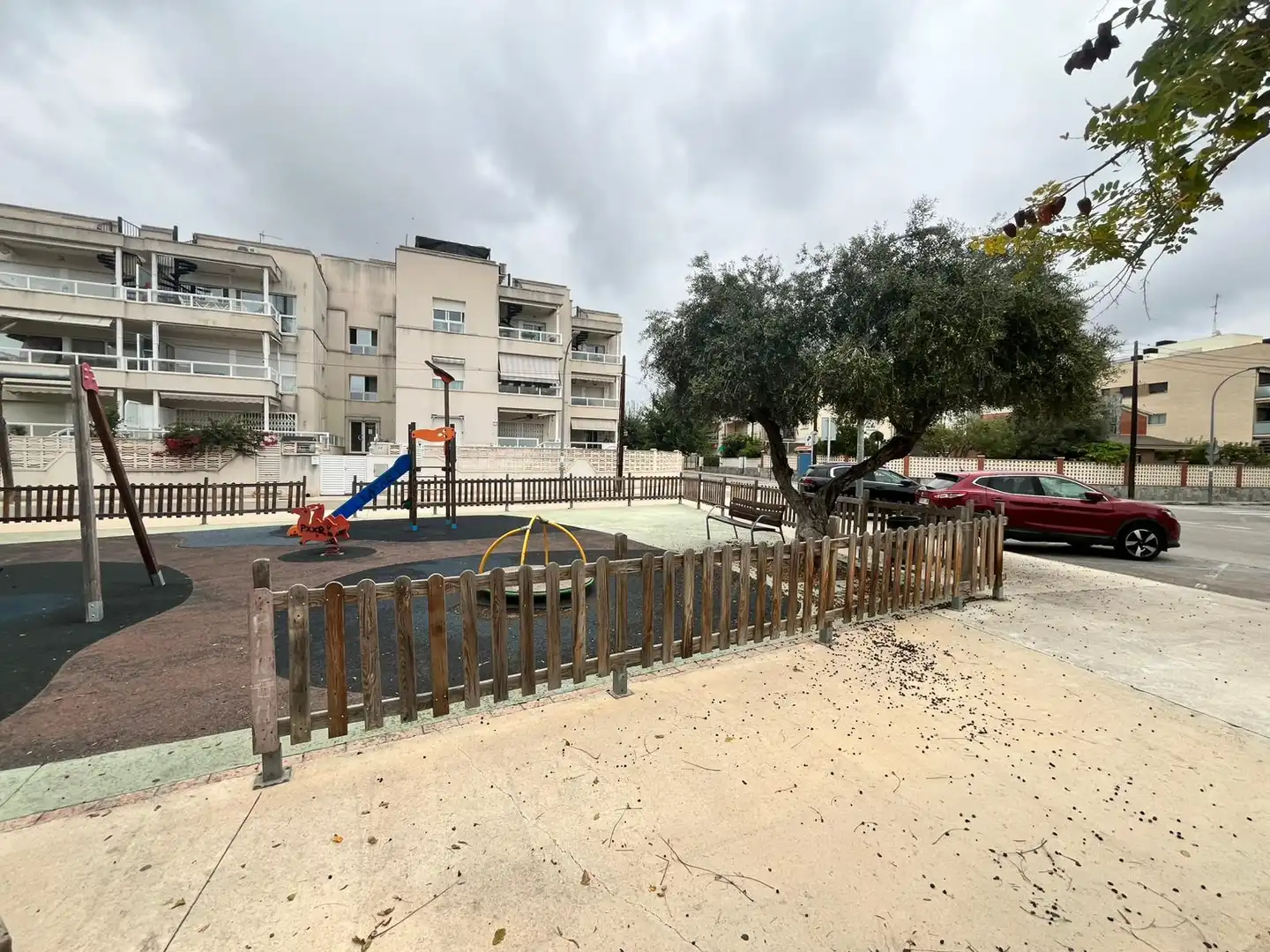 Exterior view of Flat for sale in Cubelles  with Air Conditioner, Parquet flooring and Terrace