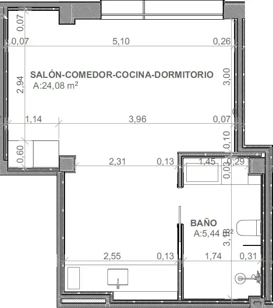 Lofts for sale in Valencia  with Air Conditioner, Furnished and Washing machine